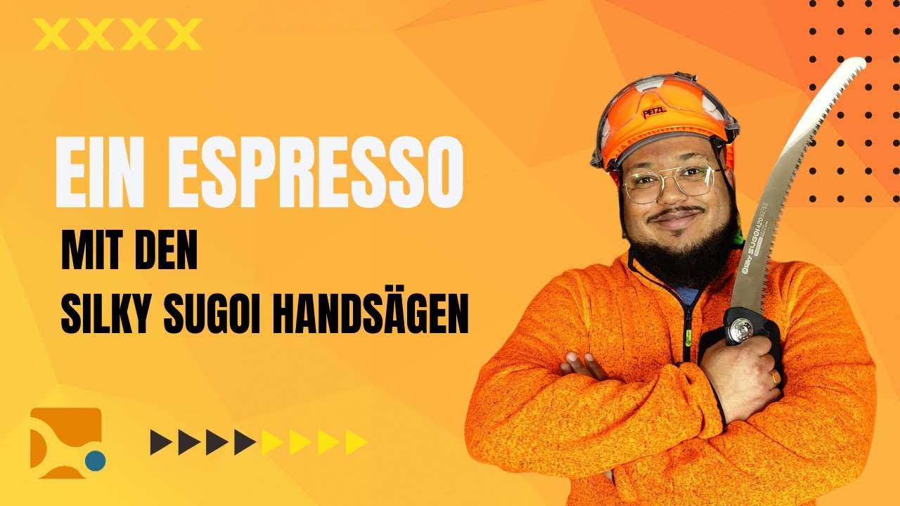 Ein Espresso mit den Silky Sugoi Handsägen – timbertools TV – Folge10