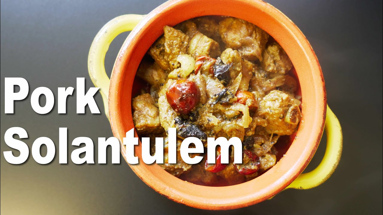 GOAN PORK SOLANTULEM | GOAN SOLANTULEM | PORK AMSOL | PORK BINDA SOL