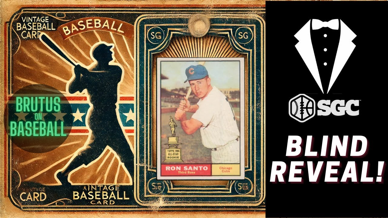 Vintage Baseball SGC Blind Reveal & Hall of Fame Rookie Cards!