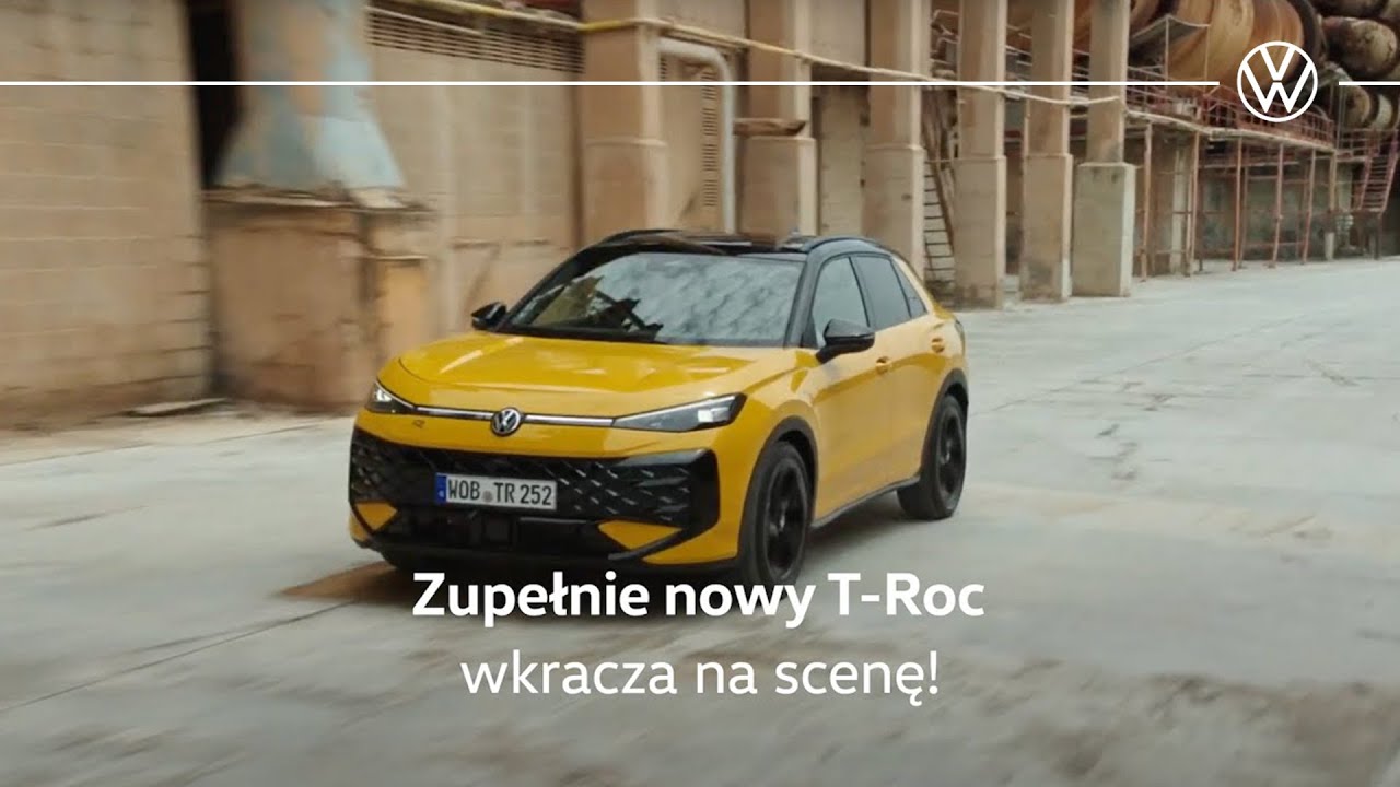 Zupełnie nowy T-Roc wkracza na scenę. | Volkswagen Polska