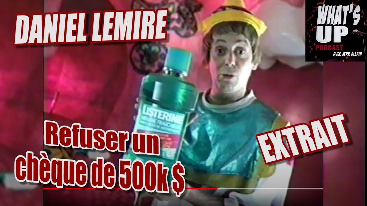 Refuser un chèque de 500k $ / Daniel Lemire / Whats Up Podcast (Extrait)