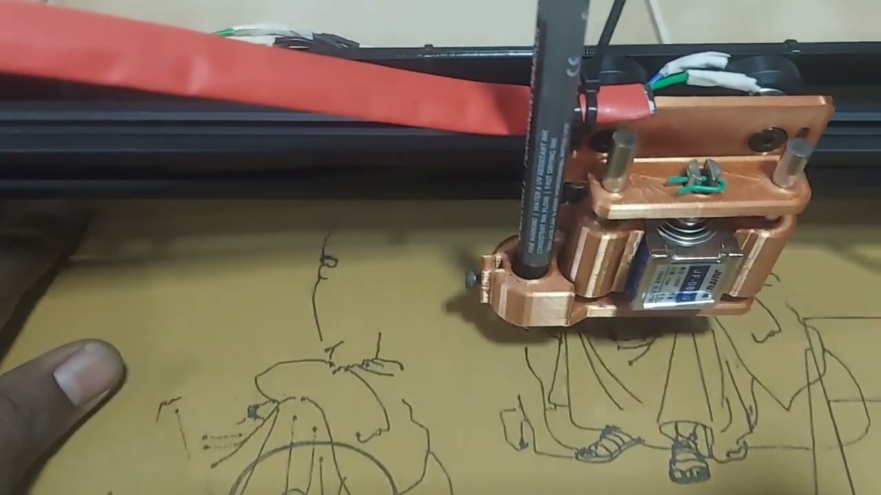 DIY Arduino CNC Pen plotter / Vinyl cutter