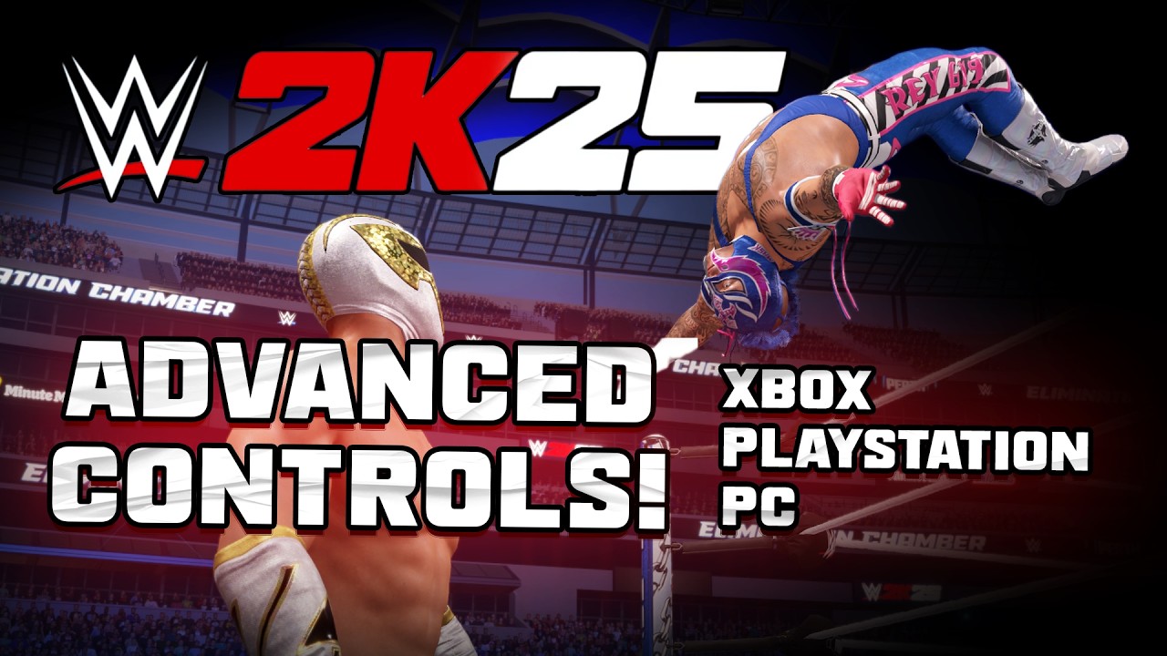 WWE 2K25 — расширенное управление для ВСЕХ систем!