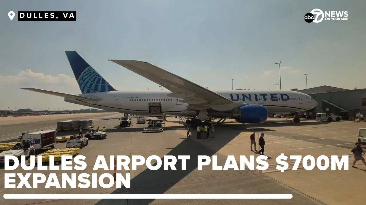 Dulles Airport prepares for $700 million expansion for passengers and cargo shipping