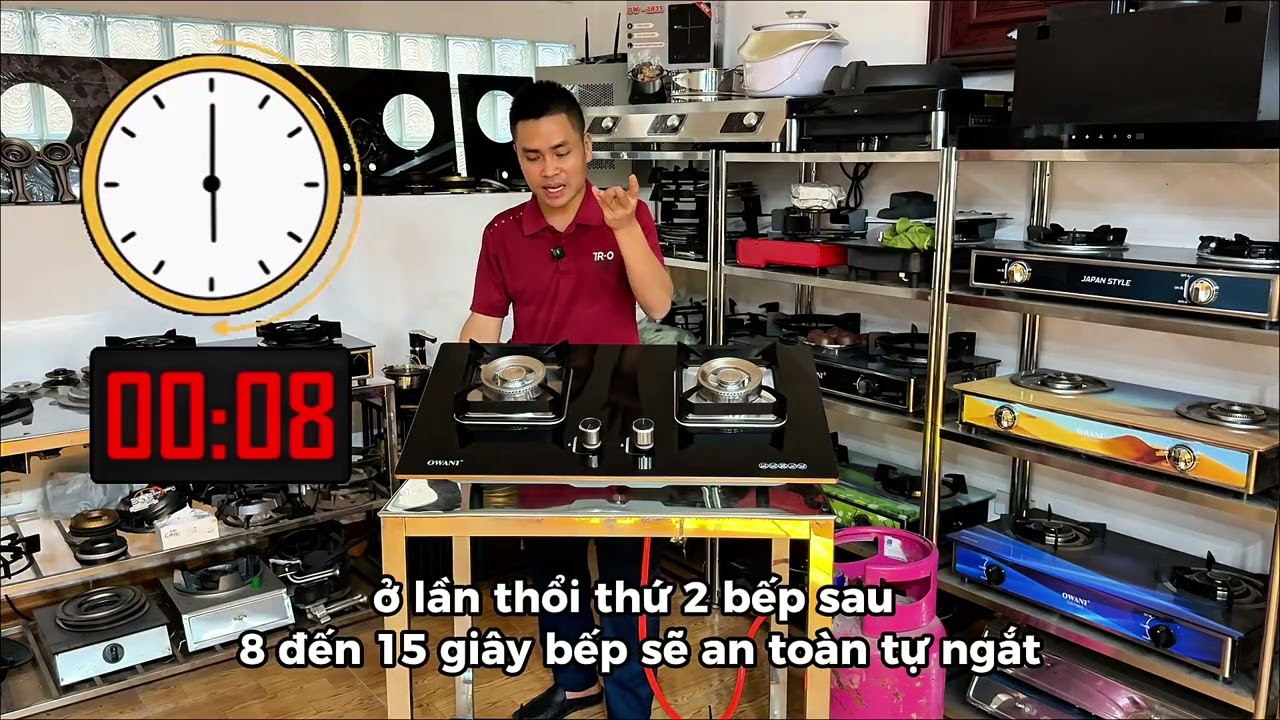 Bếp gas âm an toàn, bền nhất việt nam 0907735678