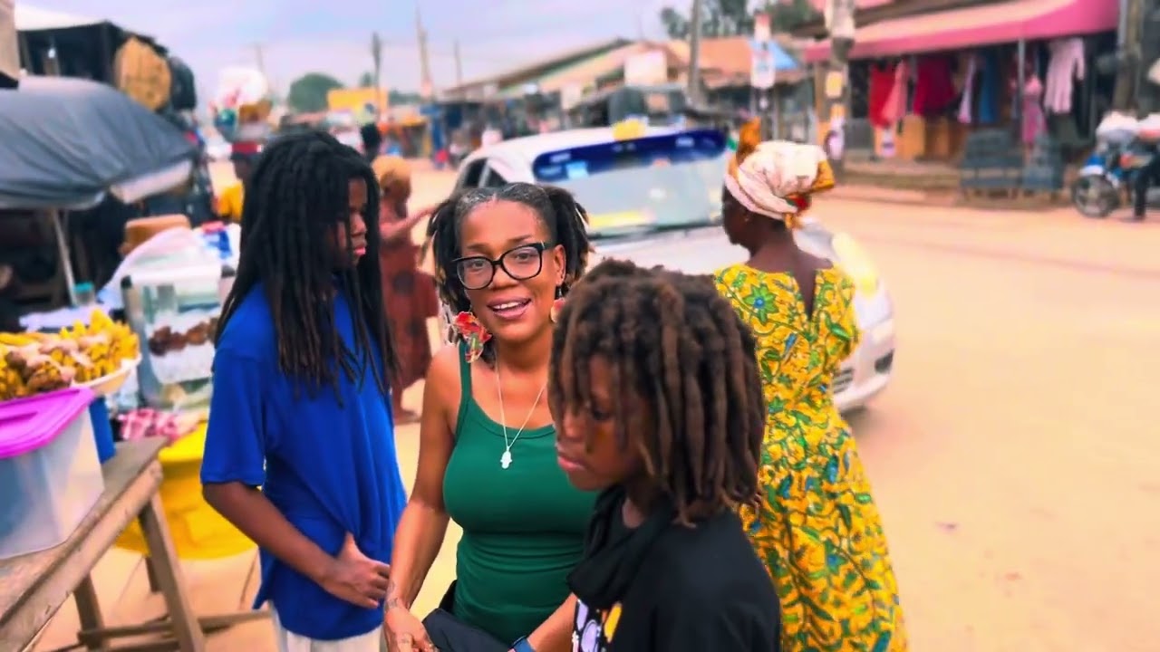 EXPLORING POKUASE GHANA #africantravel #africancountry #ghana #accra