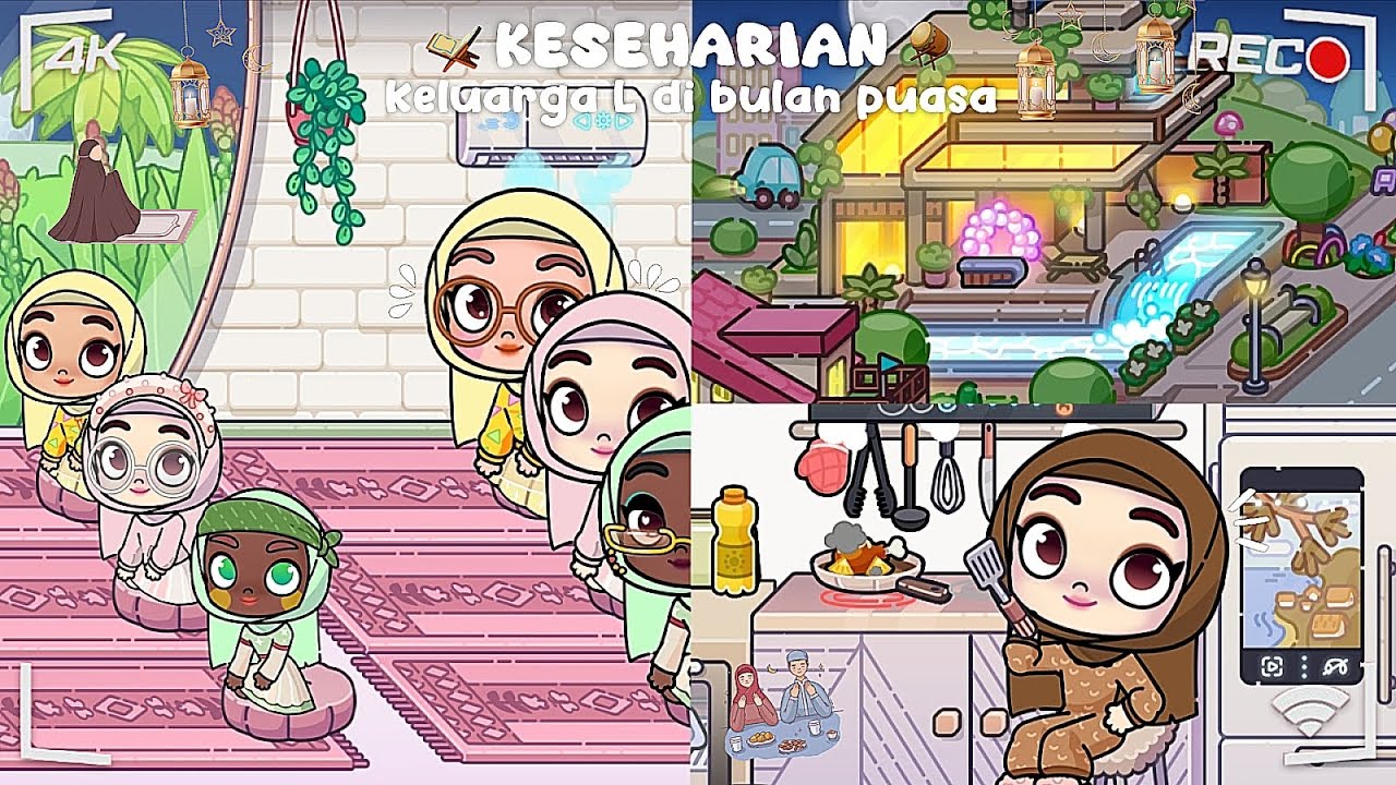 (AVATAR WORLD) KESEHARIAN KELUARGA L DI BULAN RAMADHAN