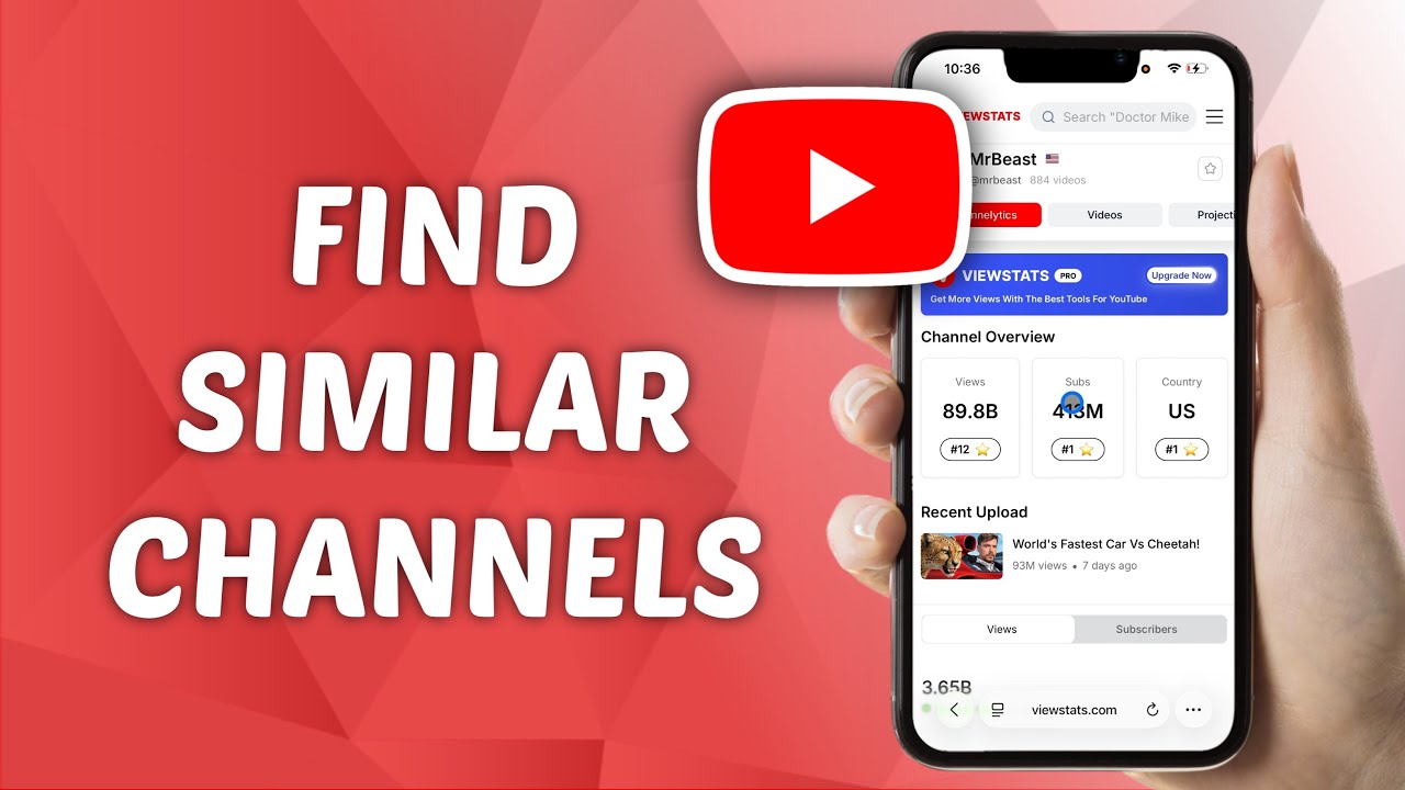 How to Find Similar YouTube Channels