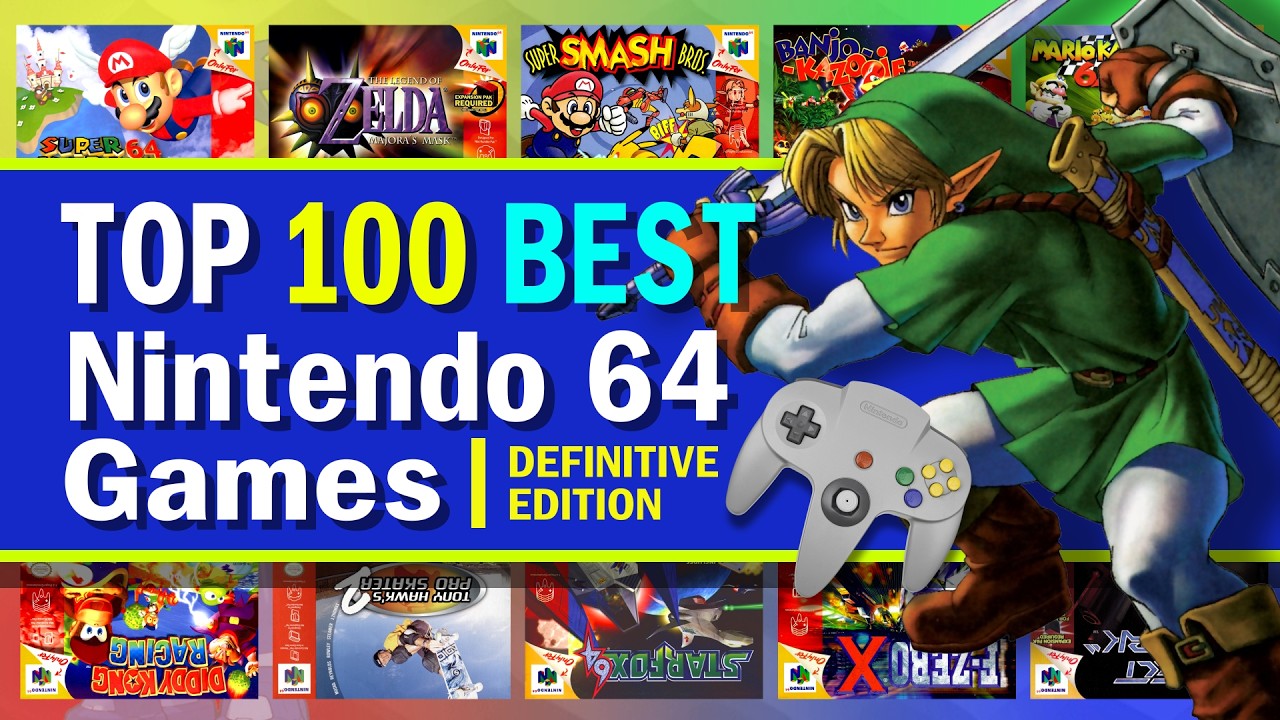 Top 100 Best Nintendo 64 Games | Definitive Edition