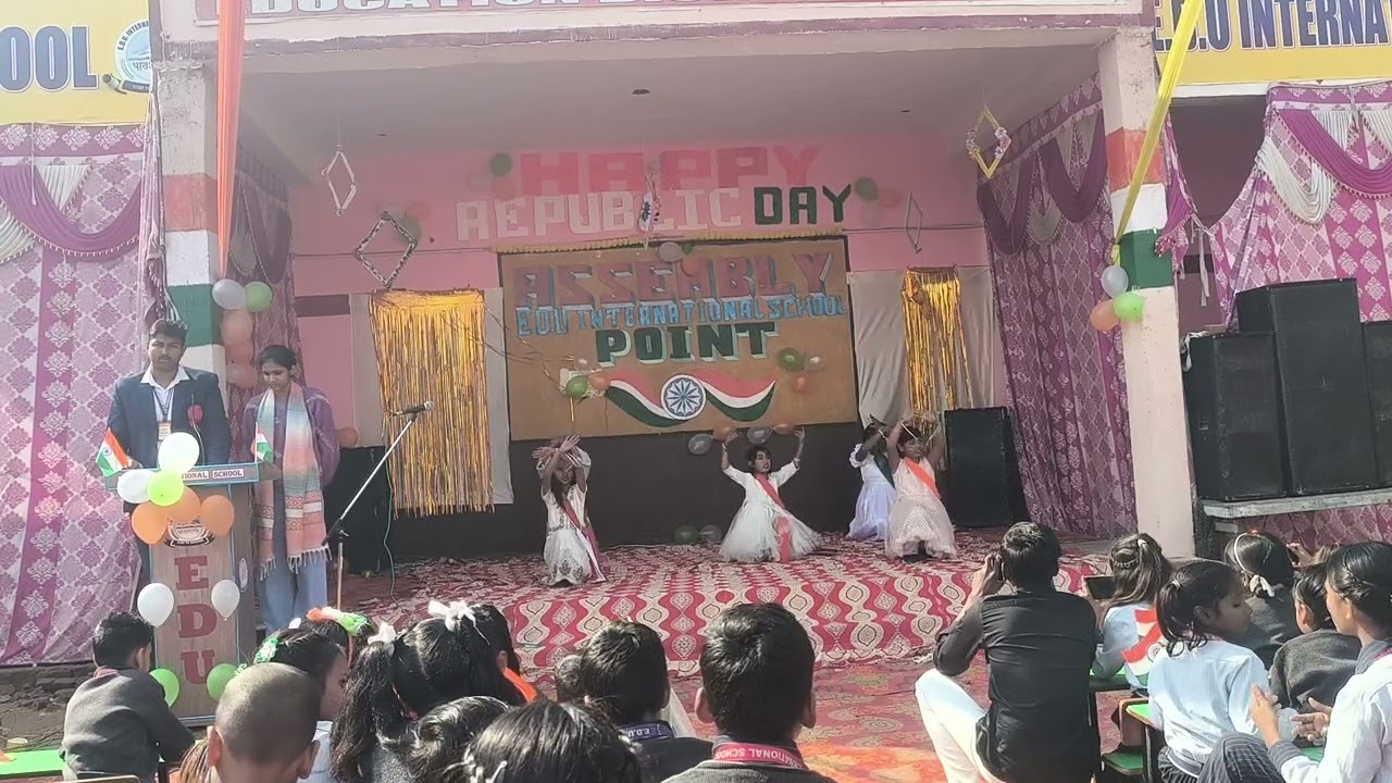 Desh rangeela dance performance by students Republic day Celebration 