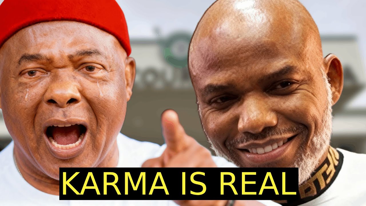 Nnnamdi Kanu Vindicated As EFCC Officers Haunts Hope Uzodinma