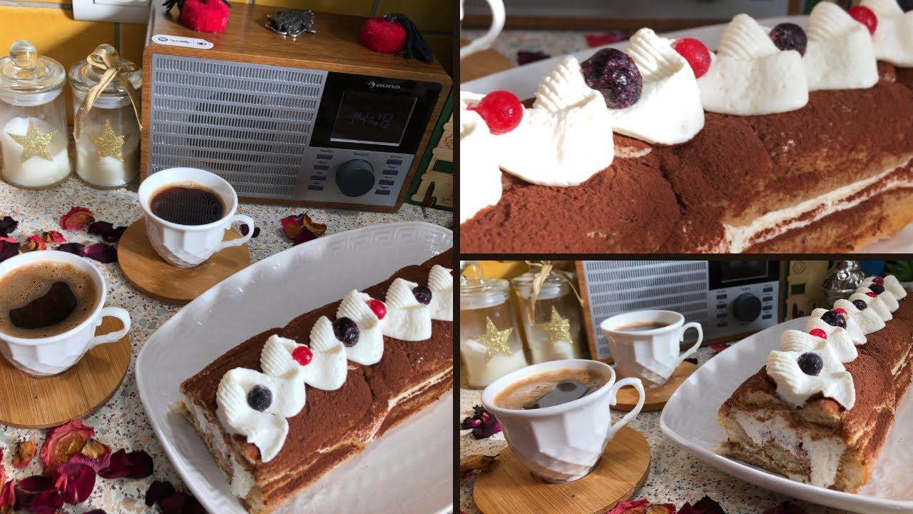 حويجة حلوة ساهلة و بنيينة tiramisu roulé