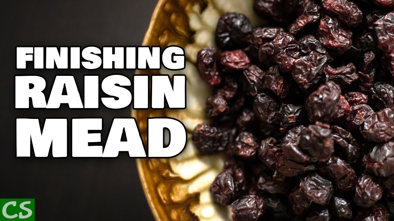 Raisin Mead Finishing and Bottling - How to Make Mead