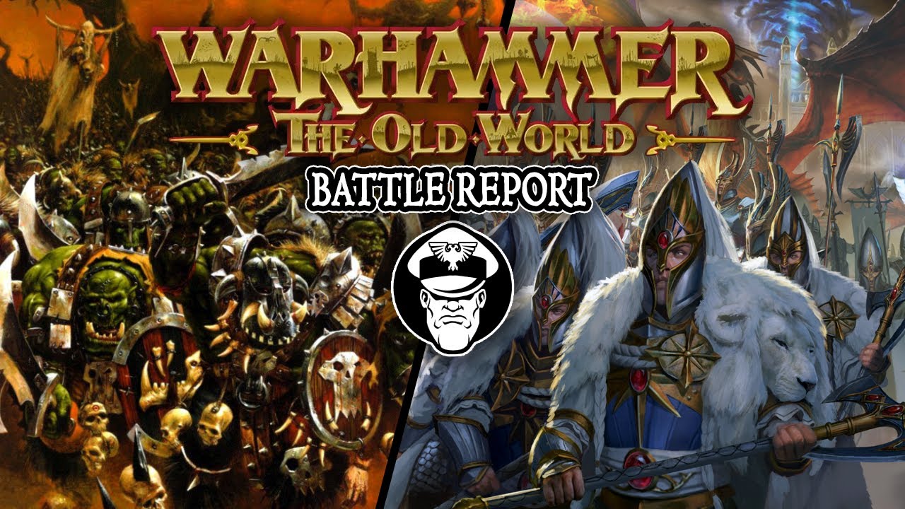 WAAAAGH! Orc & Goblin Tribes Vs High Elf Realms - 2000pts Battle Report |  Warhammer The Old World