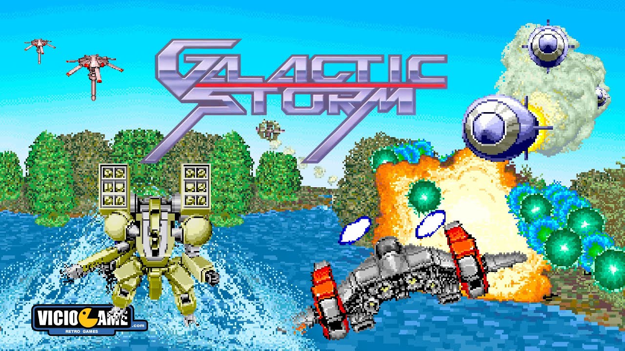 🎮 Galactic Storm (Arcade) Complete Gameplay