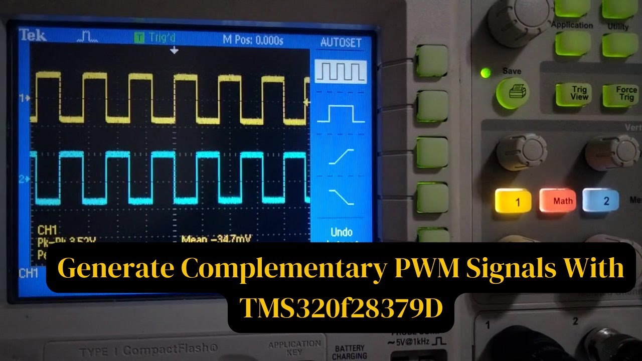 How to Generate Complementary PWM Signals With TMS320f28379D