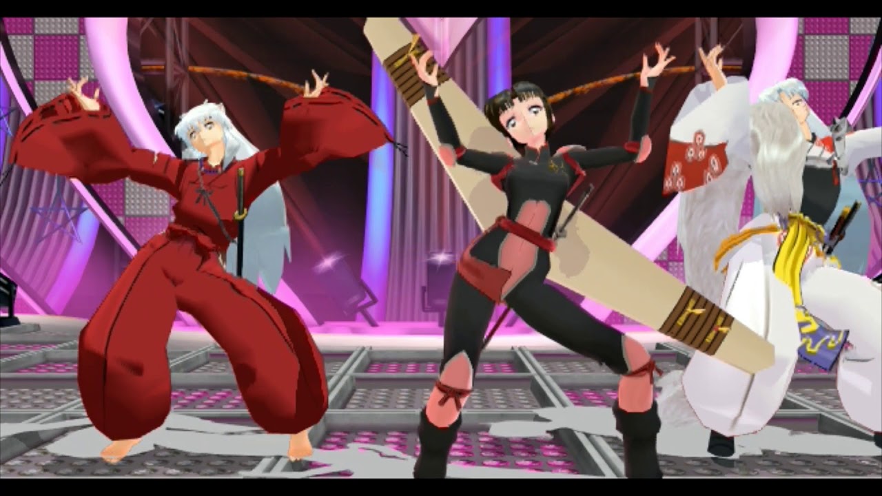 [MMD] Inuyasha, Sango, Sesshomaru - Gentle man