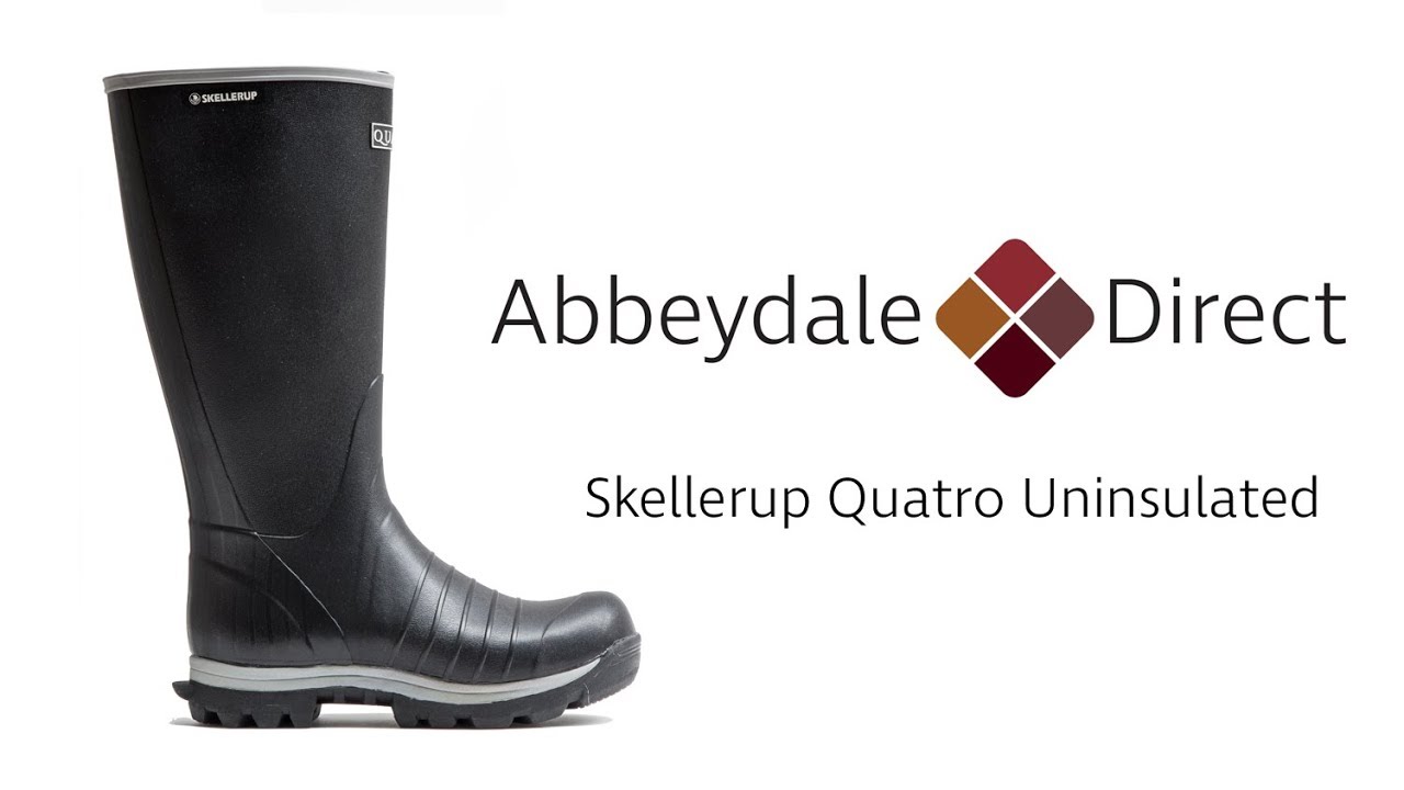 Skellerup Quatro Uninsulated Wellies - In Detail
