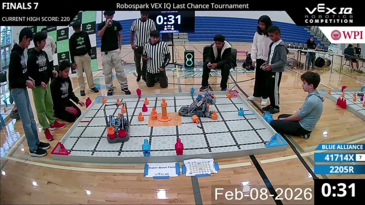 Robospark Last Chance Finals Matches - Bellevue WA | Vex Mix N Match