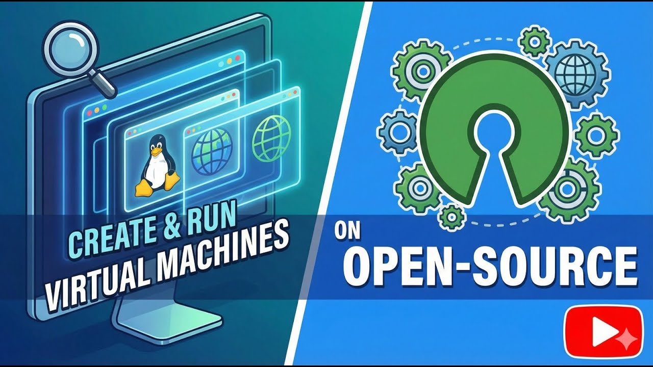 how to create and run virtual machines on open-source