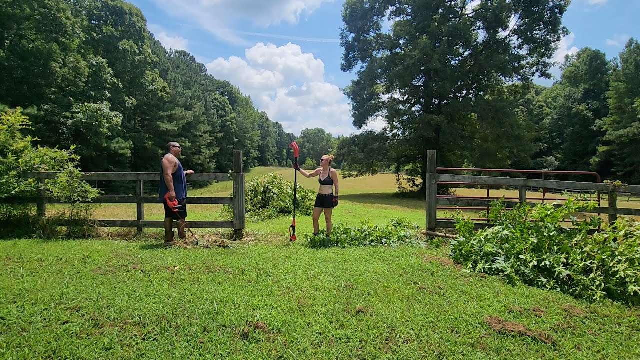 Building a Pasture Fence for Our Chickens