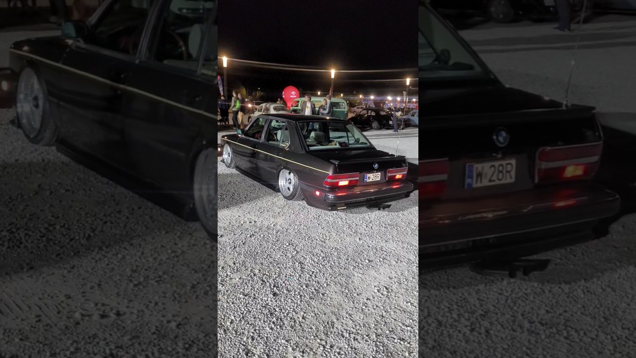 BMW E28 US Zender Air Ride BBS RF  Youngtimer Warsaw 17.09.2025