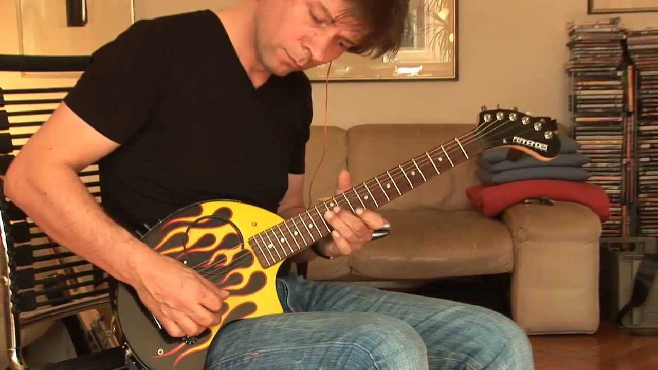 (my personal) Fernandes Nomad Deluxe (with built in effects) Part2