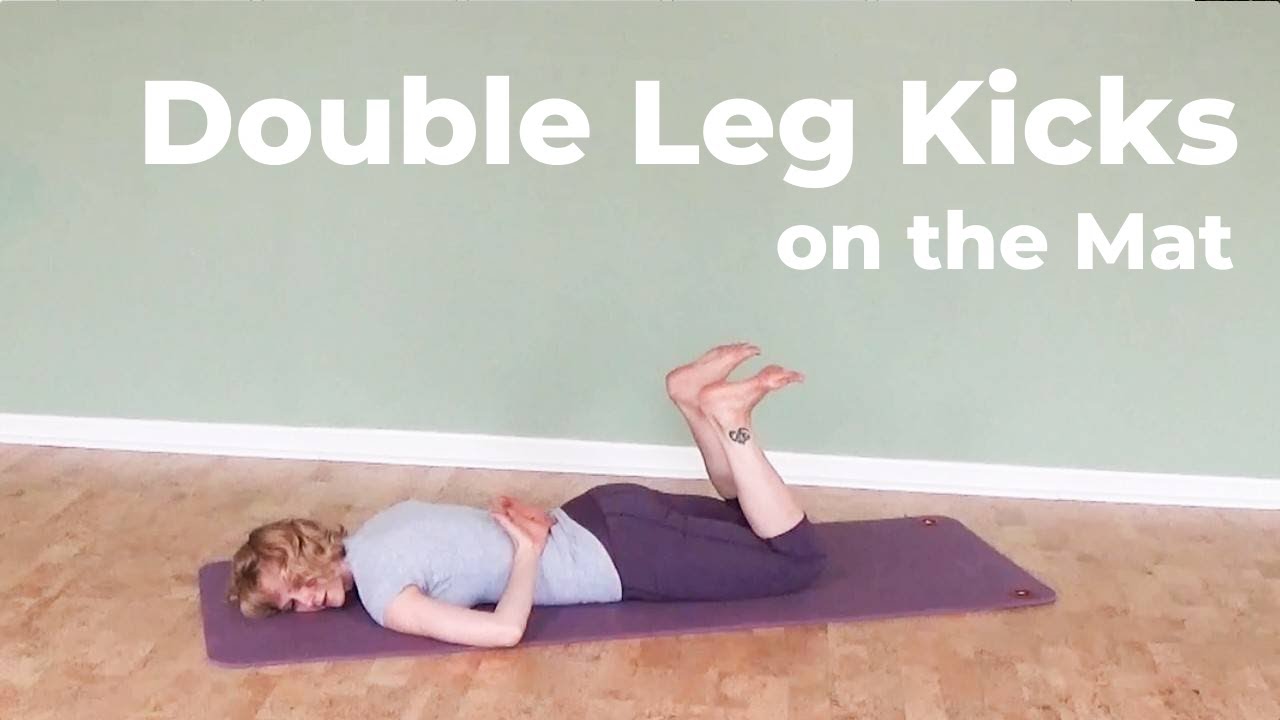 Double Leg Kicks On the Mat ⎮Pilates Encyclopedia