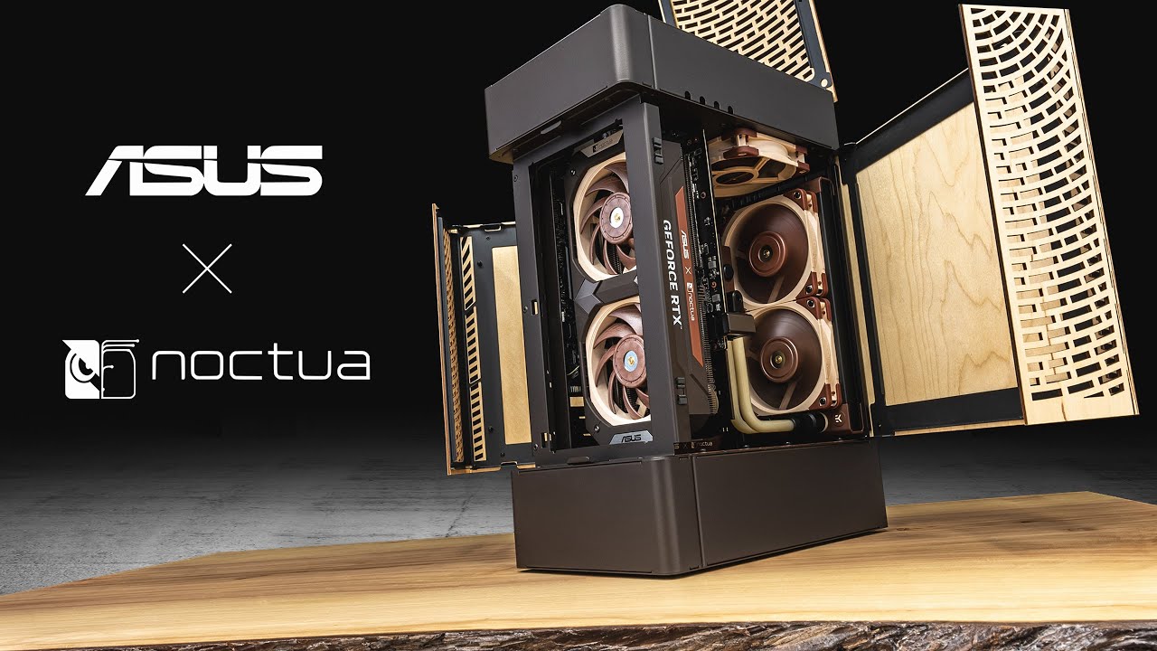 My FIRST ever Noctua Build!!! ft. ASUS RTX 4080 Noctua