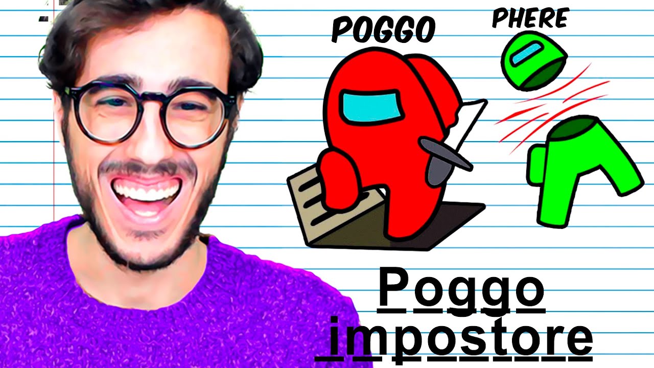 PUOI SOLO DISEGNARE (VIETATO PARLARE) SU AMONG US!
