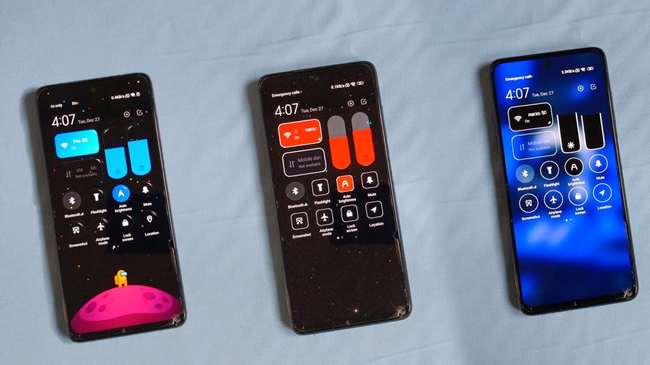 Top 3 Best Control Center Special MiUi Themes