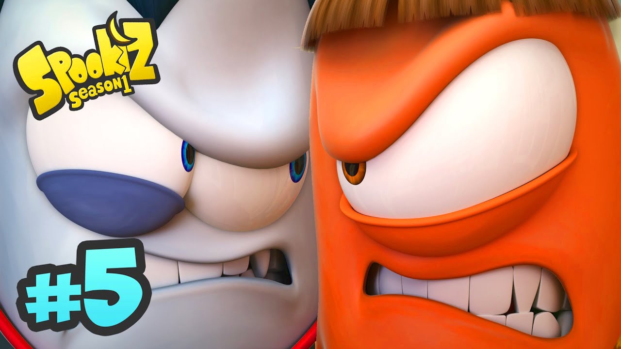 Spookiz | 105 - Silent Battle! (Season 1 | Episode 5) | Videos For Kids 스푸키즈