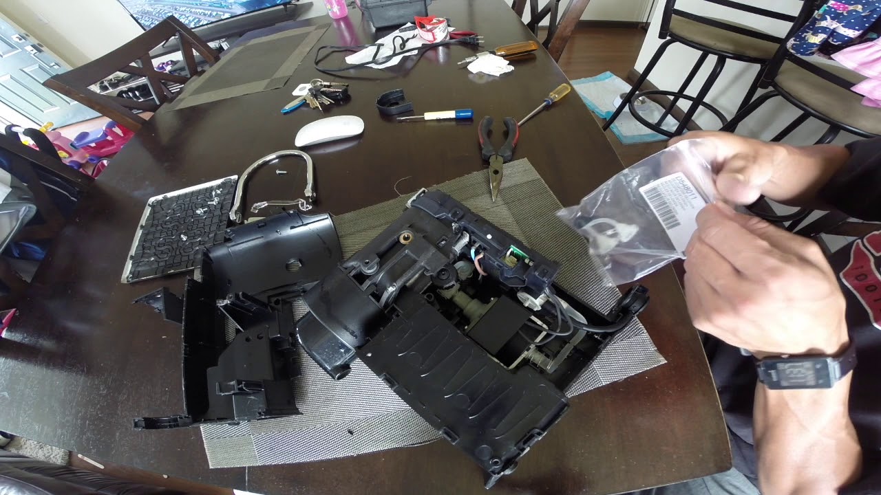 Nespresso Krups Pixie replace pressure valve - disassembly - leaking