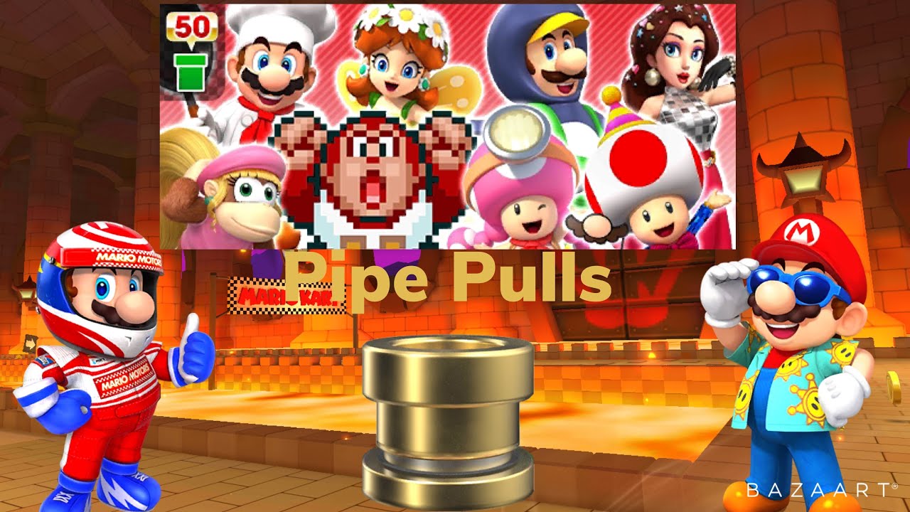 Mario Kart Tour Bowser Vs Donkey Kong Tour Pipe Pulls