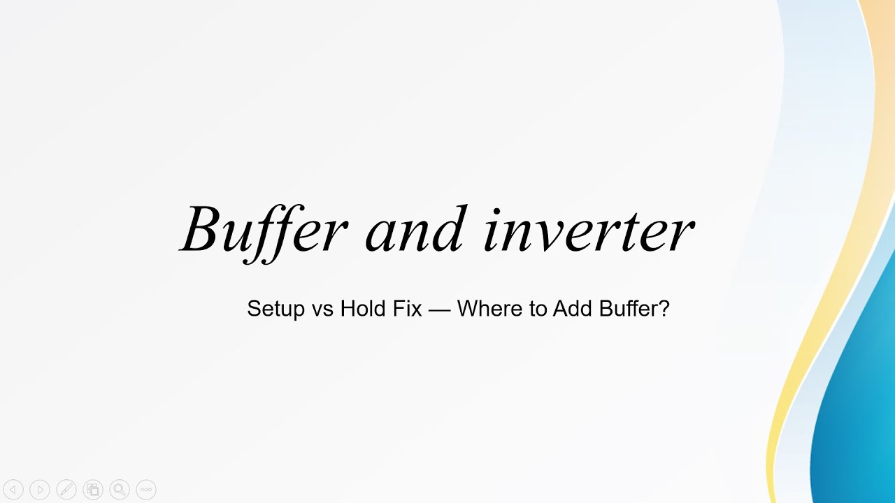Buffer and Inverter in VLSI STA Timing | Why Buffer Near Launch and Inverter Near Capture? | STA ECO