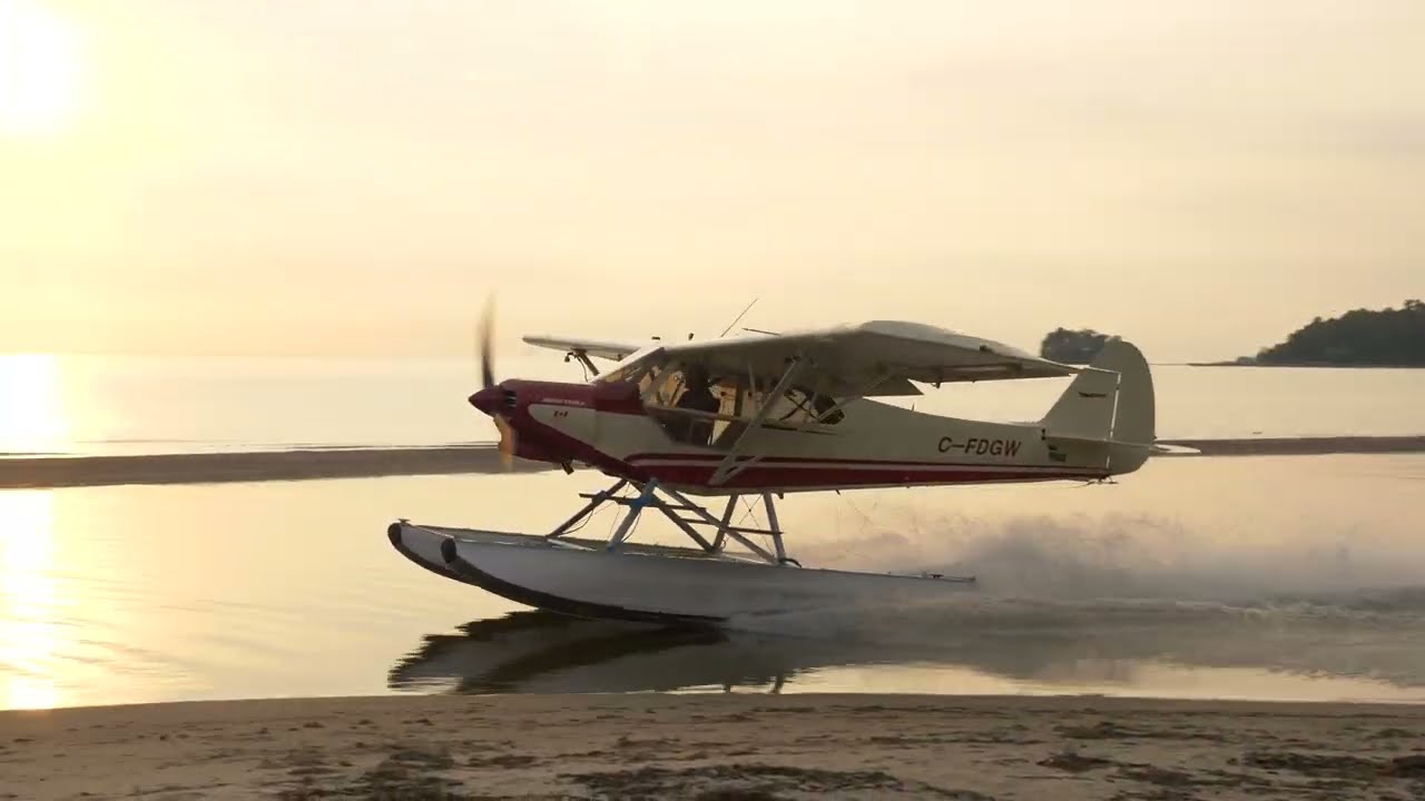 Super, Super Cub on Floats