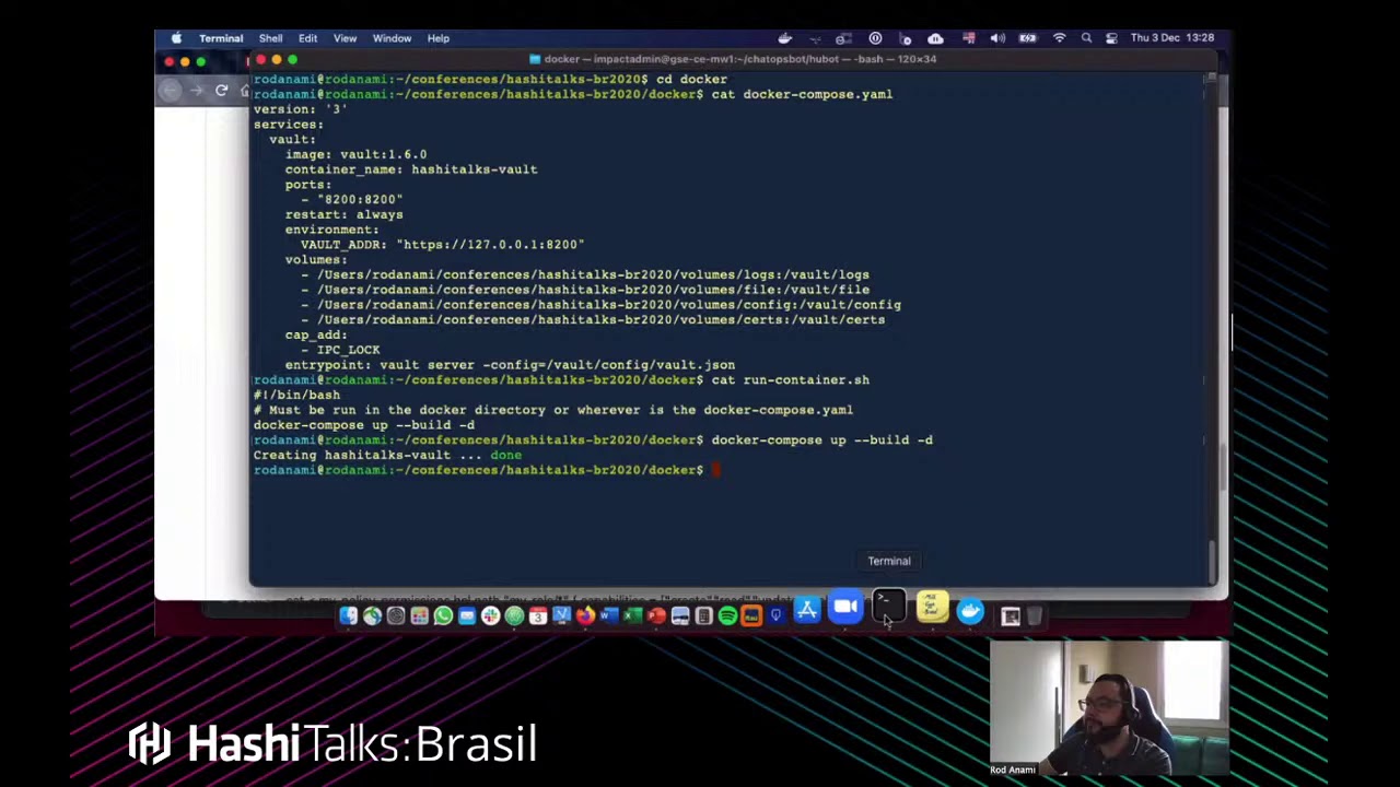 [Portuguese] Crie um app em node.js que grava e recupera segredos do Vault em 10 min