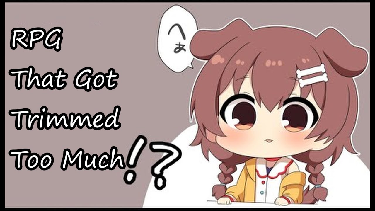 Korone Takes on the RPG that Got Trimmed Too Much [Hololive/EN Subbed]