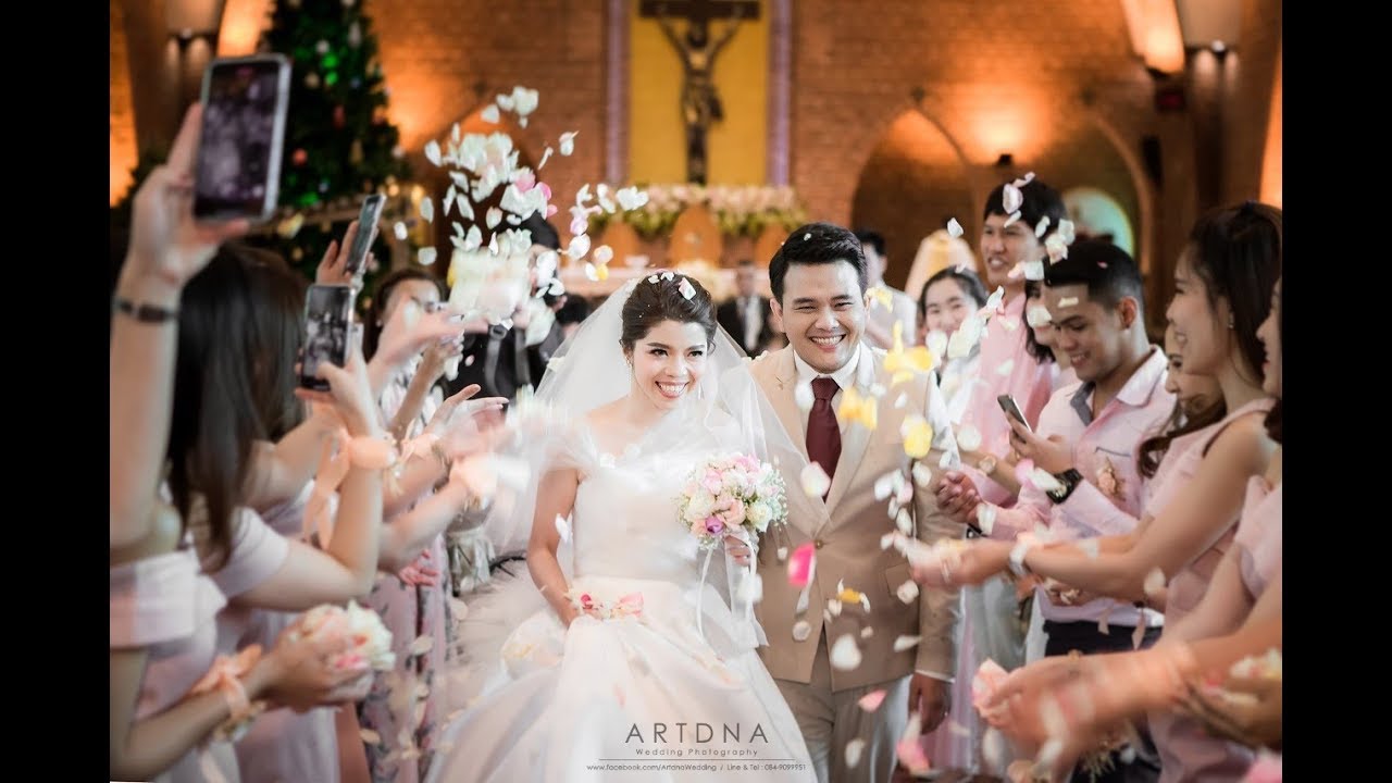 KMTheWedding EP2 | Highlight งานแต่งงานเช้าพิธีคริสต์ที่โบสถ์เซนต์หลุยต์ | KoiOnusa