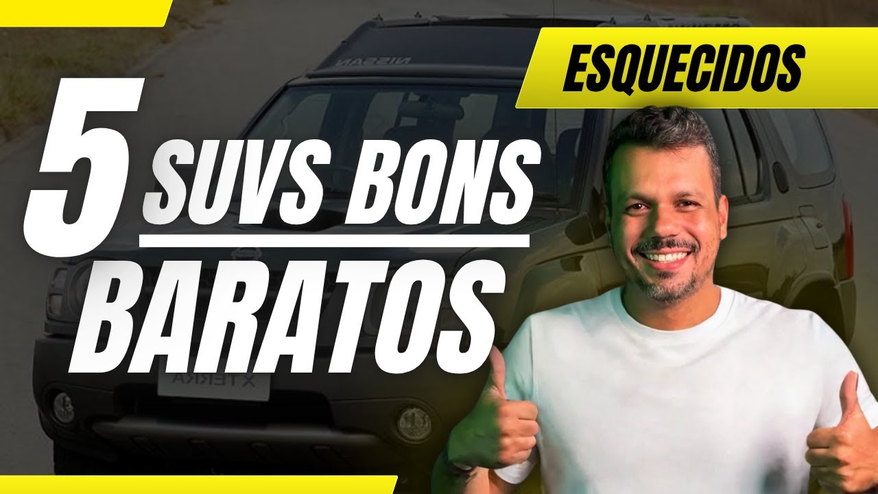 QUAL SUV USADO COMPRAR BOM E BARATO EM 2025  - 05 SUVS DE VERDADE QUE VALEM A PENA
