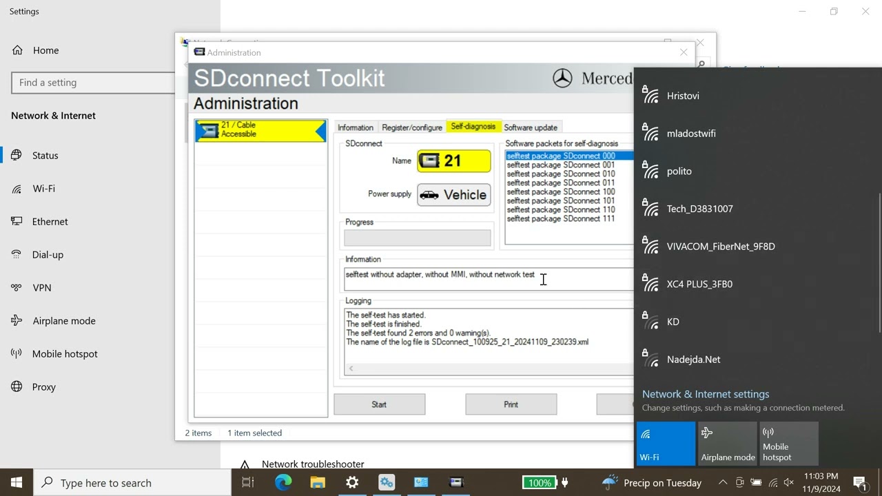 HOW TO SET UP LAN CONNECTION AND UPDATE FIRMWARE OF MERCEDES STAR DIAGNOSE SD CONNECT C4  OBD2