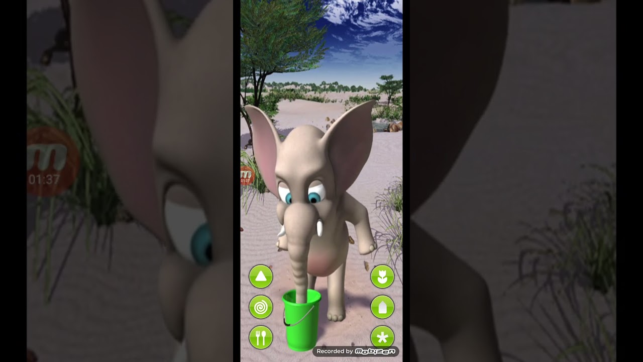 JUGANDO TALKING LOLO ELEPHANT ECHO POR LA EMPRESA PHONELIVING