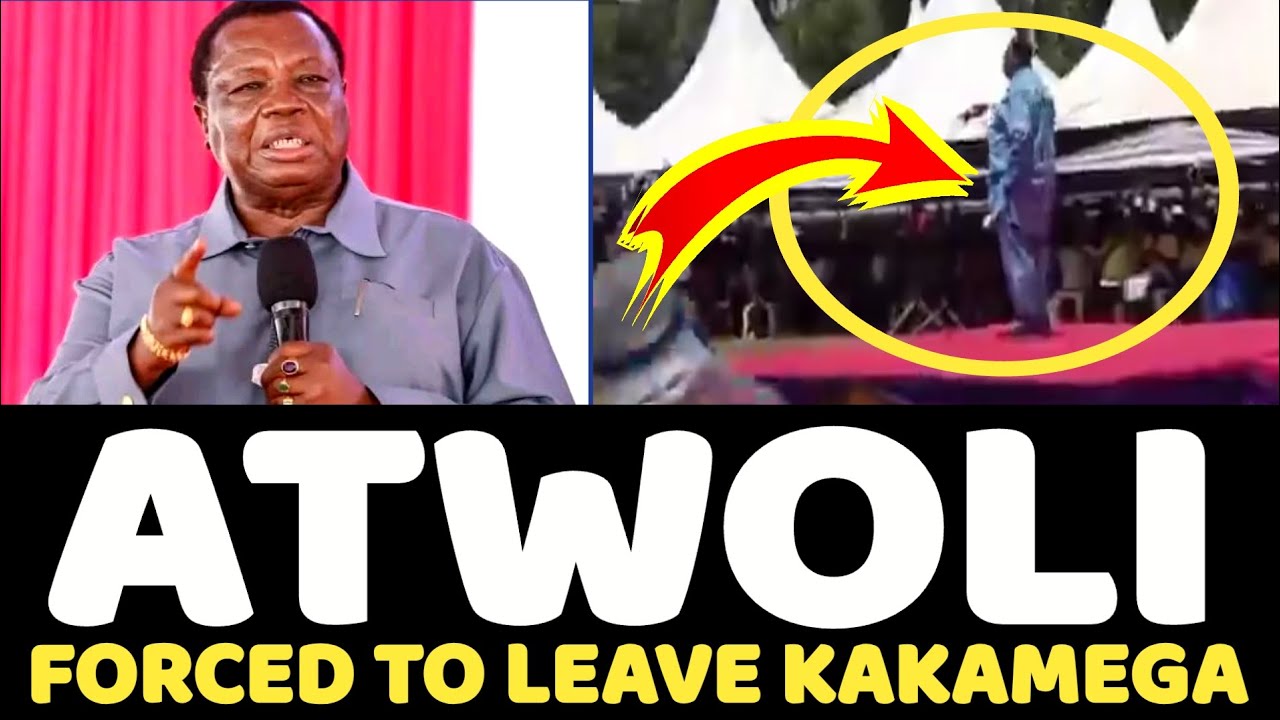 ATWOLI Runs For His Dear Life In WESTERN Forced To LEAVE Abruptly after Attacking Sifuna!