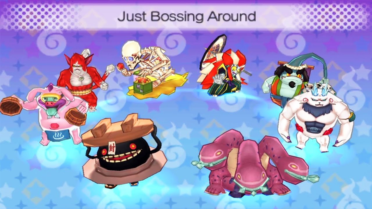 Yo-Kai Watch 3: All Yokai Circles