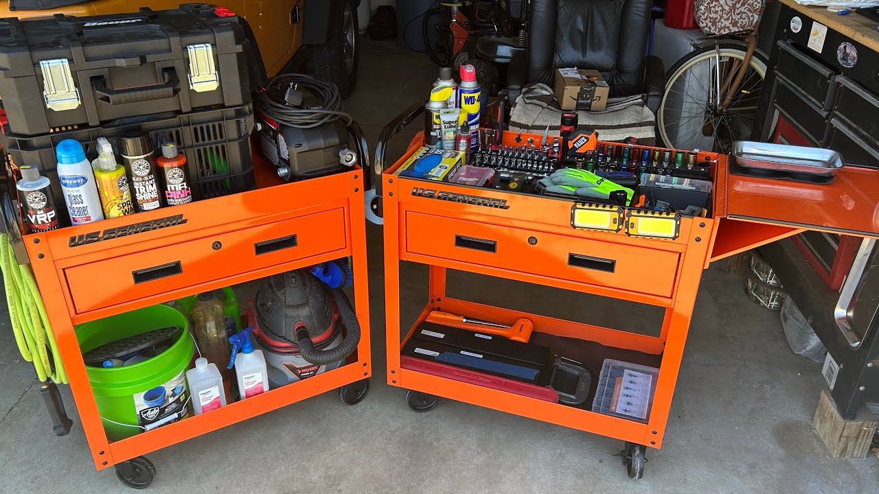 Harbor Freight Service Cart Ideas