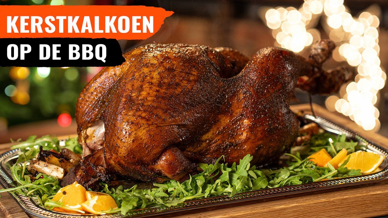 Kalkoen op de BBQ: een klassieker voor tijdens de kerst! ☃️ 🎄