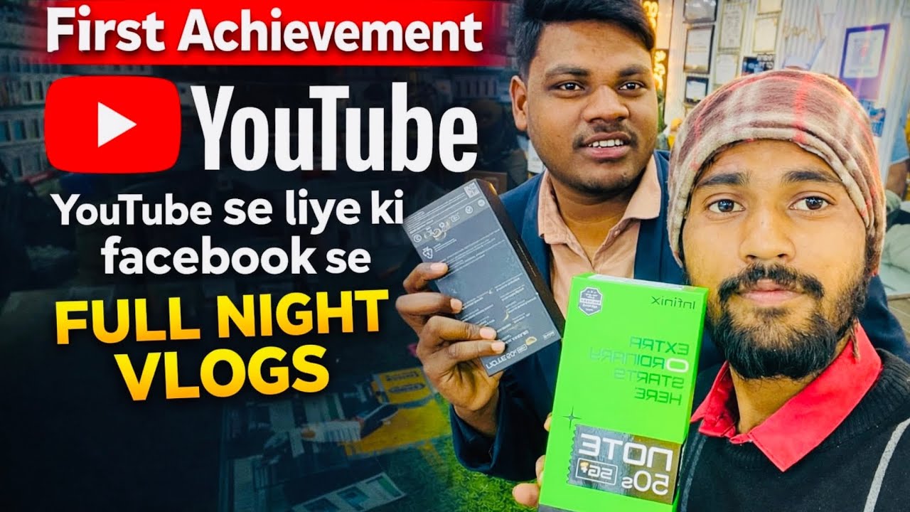 My First Mobile From YouTube Income 😍 | Facebook + YouTube Earnings | Night VlogSocial Media Power 💪