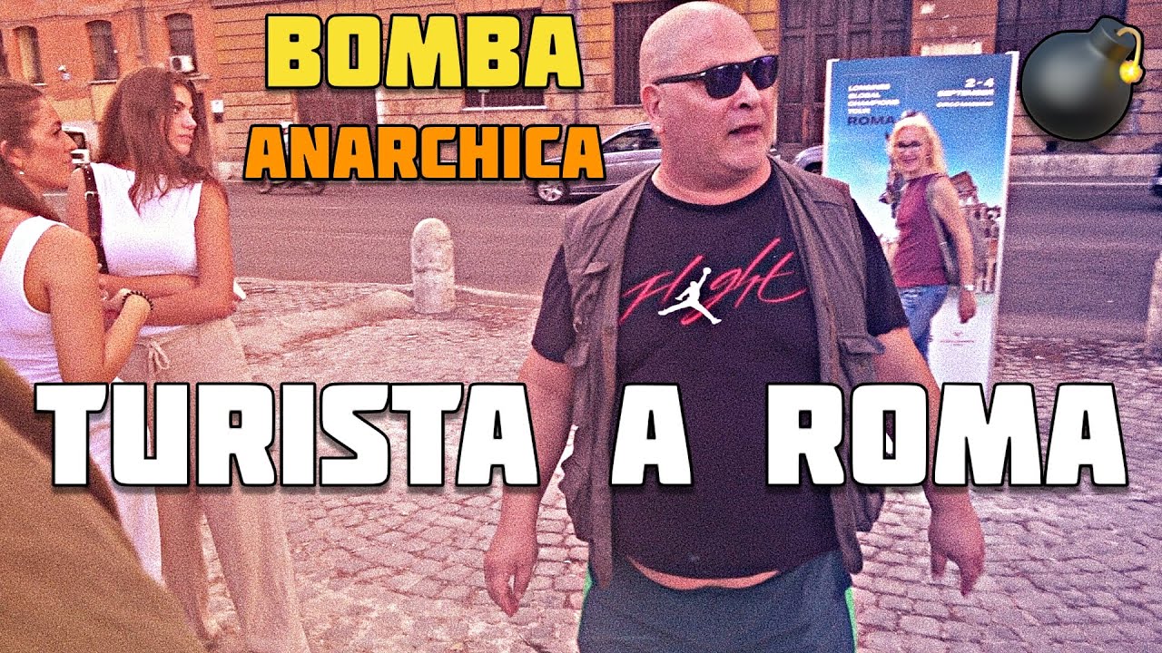 Bomba Anarchica Idolo di Roma tra Cavalli e turisti al Pincio
