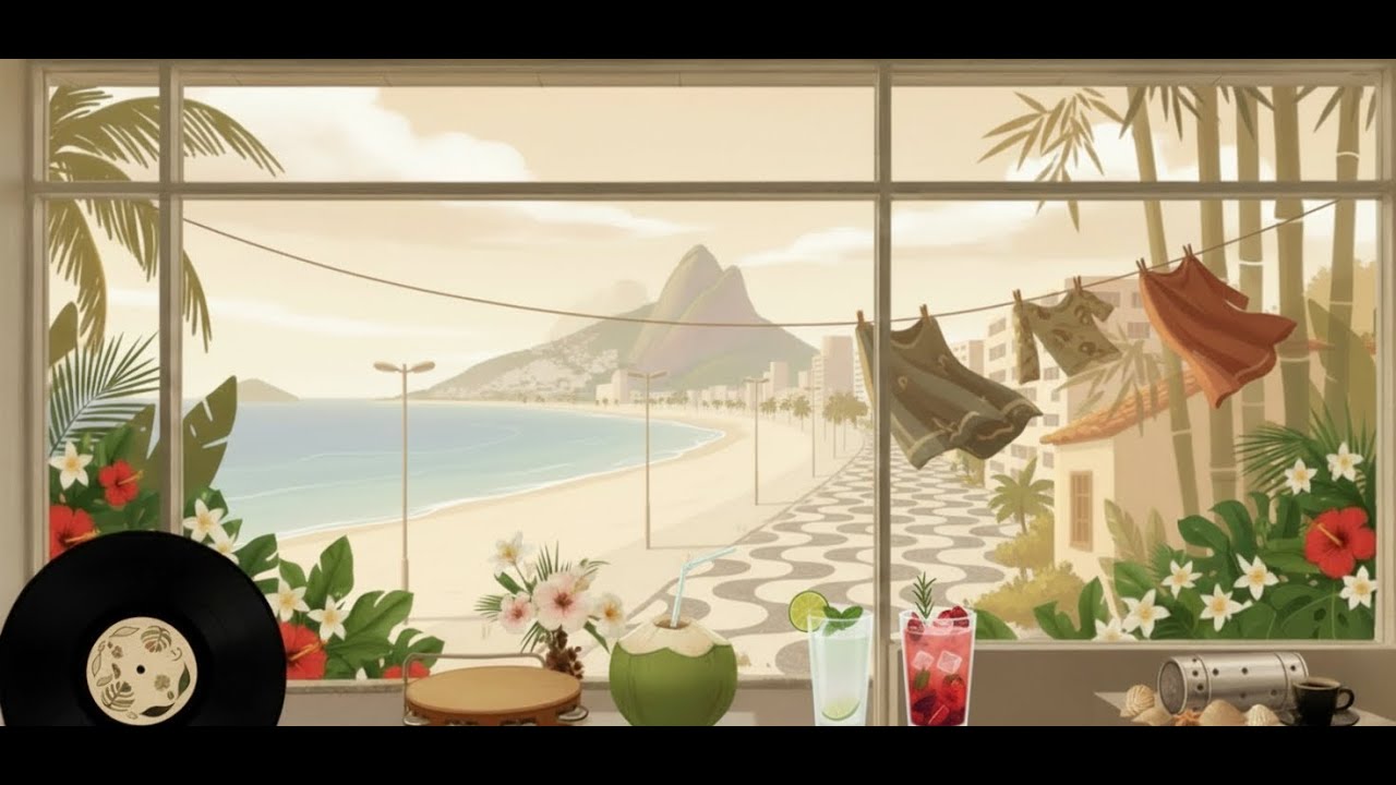 Bossa Nova Tropical Music 2026 For Relaxing, Work, Reading, Coffee Shop