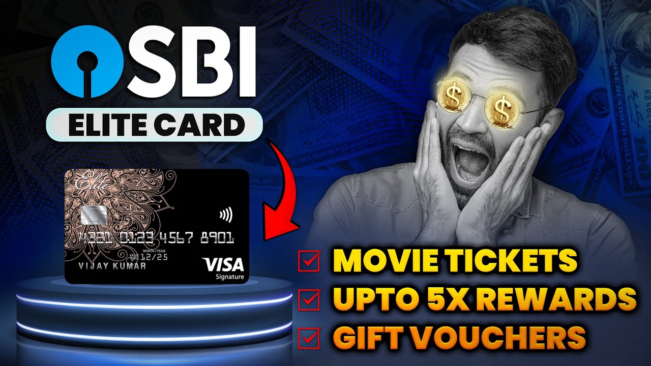 SBI Elite Card: Free Movie Tickets and Up to 5x rewards | Best credit cards 2024 | Wealthy Wisdom
